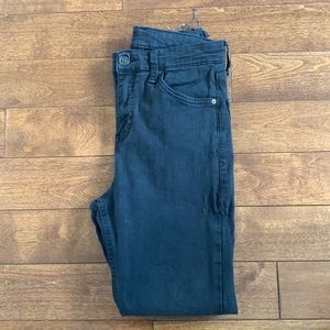 TOPSHOP Black Skinny Jeans